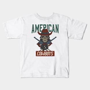 American Cowboys Kids T-Shirt